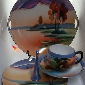 VTG Chikaramachi Japan Lusterware Set